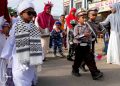 Karnaval HUT RI di Darul Imarah, Siswa PAUD dan TK Tampil dengan Baju Adat dan Profesi