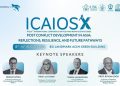 Konferensi Internasional ICAIOS-X Digelar Bertepatan dengan 20 Tahun Perdamaian Aceh