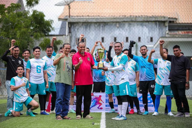 Pusjar SKMK Gelar Trofeo Mini Soccer HUT ke-68 LAN RI