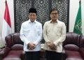 Rektor UIN Ar-Raniry Silaturahmi ke Menag, Bahas Peluncuran Buku Teladan Sang Menteri dan Kuliah Umum