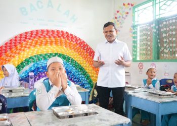 Wagub Fadhlullah Tinjau Program Makan Bergizi Gratis di Aceh Utara
