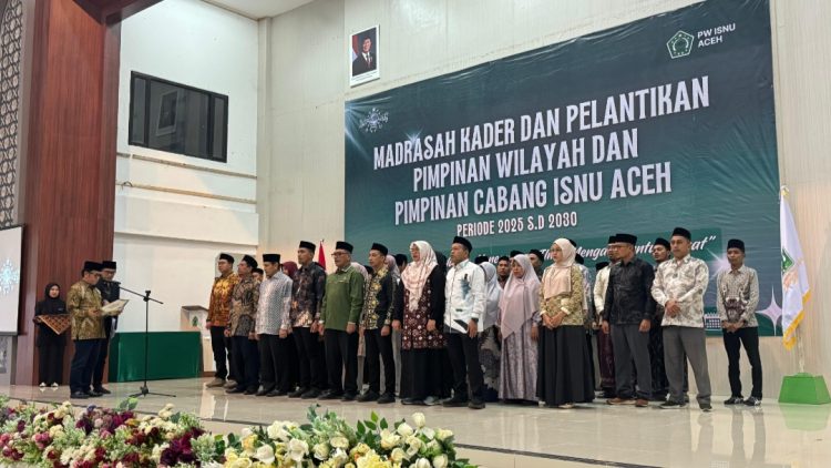 Pelantikan PW ISNU Aceh, Kamaruddin Amin Tekankan Peran Ormas Keagamaan Jaga Persatuan Bangsa