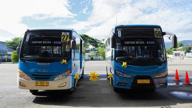 Dishub Aceh Resmi Luncurkan Trayek Baru Trans Koetaradja Simpang Mesra-Kajhu