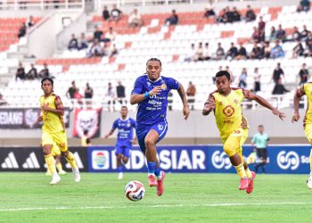 Dua Gol Connor Flynn Antar Persiraja Bangkit dan Kalahkan Sriwijaya FC