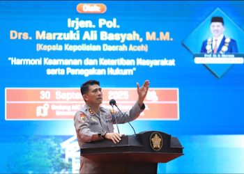 Kapolda Aceh Paparkan Strategi Jaga Keamanan dan Tertib Hukum ke Mahasiswa USK