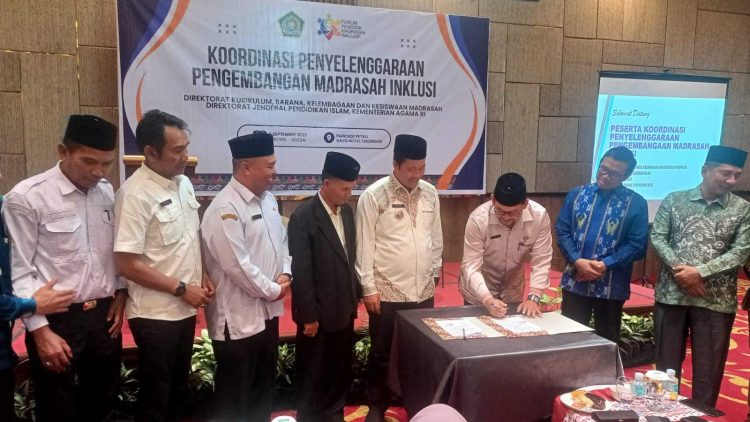 Kemenag Bersinergi dengan Pemkab Pidie Jaya, Aceh Tengah, dan Aceh Utara Tingkatkan Pendidikan Inklusif
