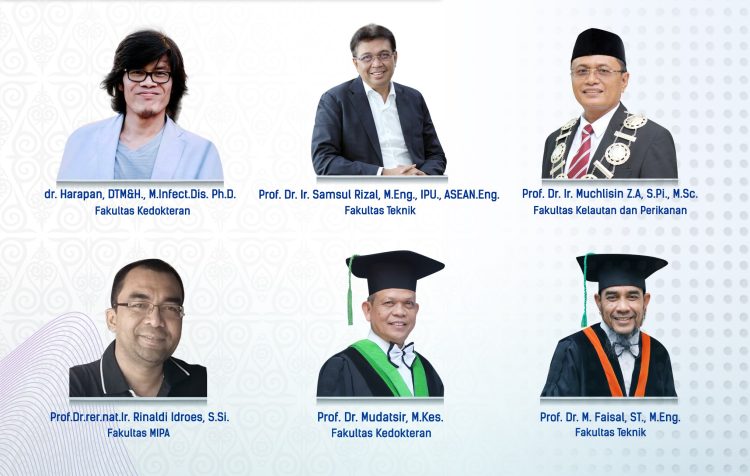 Enam Dosen USK Masuk 2% Top Saintis Dunia