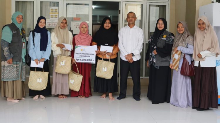 Rumah Amal Masjid Jamik USK Gerak Cepat Bantu Mahasiswa Korban Kebakaran Asrama