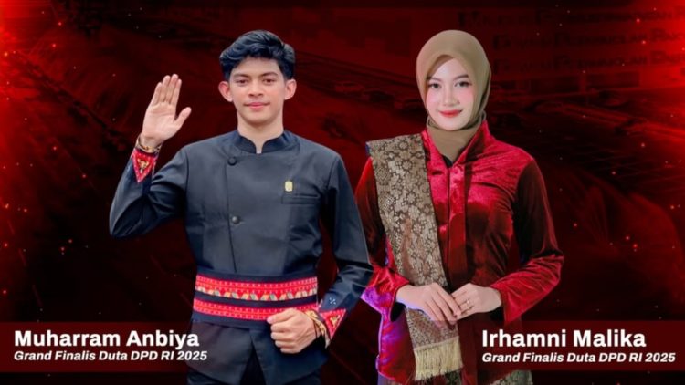Duta DPD RI Aceh Muharram Anbiya dan Irhamni Malika Siap Wakili Aceh di Tingkat Nasional