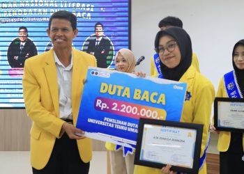 UTU Kukuhkan Duta Baca dan Apresiasi Pegiat Literasi, Dorong Mahasiswa Jadi Generasi Cerdas Digital