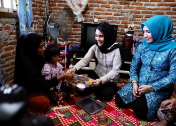 Wamen Isyana Bagoes Oka Tinjau Program Makan Bergizi Gratis di Aceh