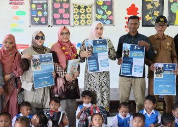 Di Pulo Aceh, Bunda PAUD Ajak Masyarakat Dukung Wajib Belajar 13 Tahun dan Cegah Stunting