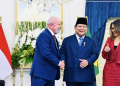 Momen Keakraban Presiden Prabowo dengan Presiden Lula dan Ibu Negara di Istana Merdeka