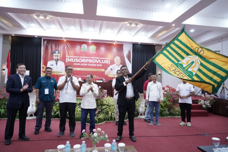 Saiful Bahri Resmi Terpilih jadi Ketua Umum KONI Aceh 2025-2029