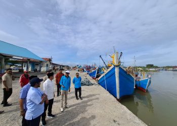 Wagub Aceh Tinjau Muara Dangkal Kuala Idi, Nelayan Keluhkan Sulit Keluar Masuk Pelabuhan