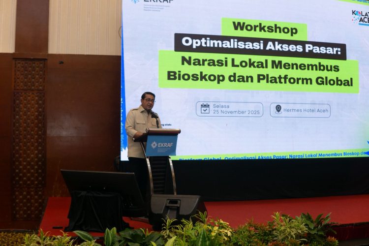 Kementerian Ekraf Dorong Ekosistem Film Aceh Lewat Bioskop Alternatif dan Workshop Akses Pasar