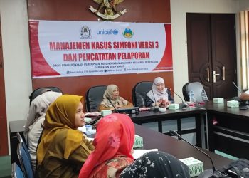 Perkuat Layanan Perlindungan Anak dan Perempuan, DP3A Aceh Barat Gelar Bimtek SIMFONI PPA v.3
