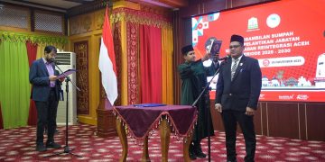 Jamaluddin Kembali Pimpin BRA, Mualem Ingatkan Tugas Menjaga Perdamaian Aceh