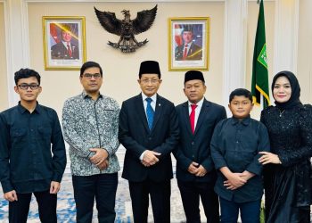 Menag Nasaruddin Umar Lantik Hilmi sebagai Kepala Biro AUPK UIN Ar-Raniry Banda Aceh