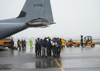 Pesawat Hercules TNI AU Mendarat di Aceh Bawa Material Tower Usai Banjir, Pemulihan Jaringan Dipacu