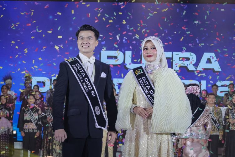 Putri Aceh dan Putra Jawa Timur Terpilih Jadi Duta DPD RI 2025
