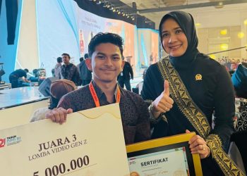 Santri Aceh Ikhwanul Kiram Juara 3 Nasional di Festival Video Pendek Gen Z DPD RI Award 2025