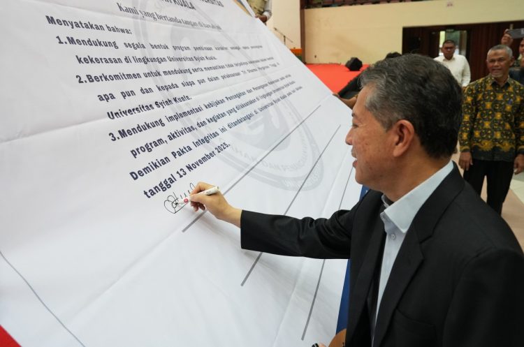 USK Gelar Sosialisasi Pembinaan Karakter untuk Wujudkan Kampus Aman dan Berintegritas