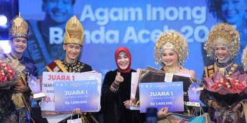 Illiza Nobatkan Sagti Aprilian dan Cut Riska Adilla sebagai Agam Inong Banda Aceh 2025