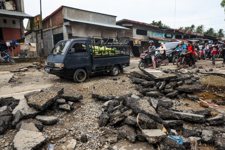6 Ruas Jalan Nasional di Aceh Masih Terputus Pascabanjir Bandang, Pemulihan Dikebut