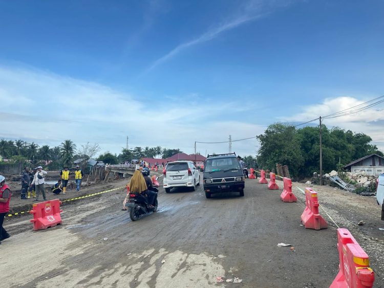 Jembatan Krueng Meureudu Resmi Dibuka, Akses Lintas Timur Aceh Mulai Pulih Bertahap