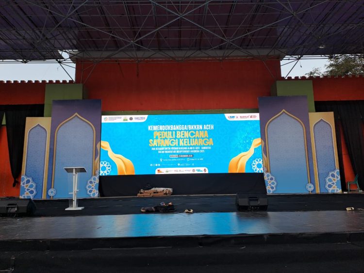 Kemendukbangga/BKKBN Aceh Peduli Bencana Gelar Doa Bersama: Ada Bazar dan Pemeriksaan Kesehatan Gratis