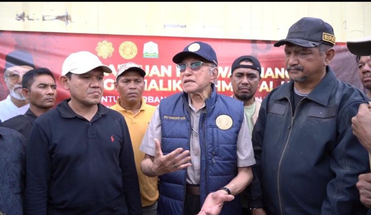 Wali Nanggroe: Banyak Negara Ingin Membantu Aceh, Saya Terus Cari Jalan Agar Bantuan Masuk