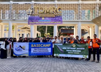 Perkuat Pendampingan Korban Bencana, USK dan UPN Veteran Jakarta Berangkatkan Relawan ke Pidie Jaya-Bireuen