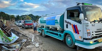 Setkab Turunkan 50 Truk Air Bersih ke Aceh Tamiang