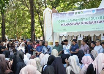 UIN Ar-Raniry Salurkan Rp 170 Juta Bantuan Darurat untuk Mahasiswa Terdampak Banjir, Pendataan Masih Berlanjut
