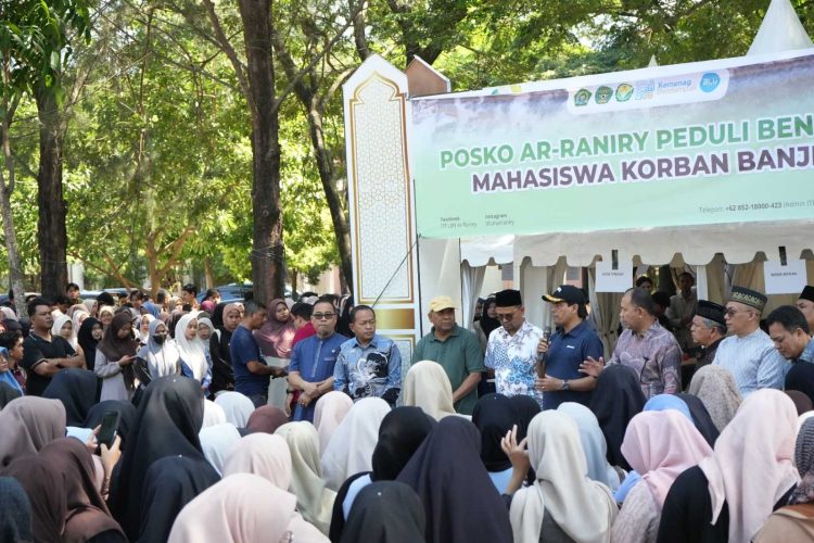 UIN Ar-Raniry Salurkan Rp 170 Juta Bantuan Darurat untuk Mahasiswa Terdampak Banjir, Pendataan Masih Berlanjut