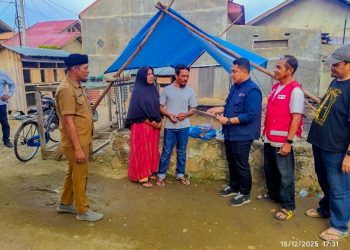 PMI Kota Banda Aceh Salurkan Bantuan untuk Korban Kebakaran di Jeulingke