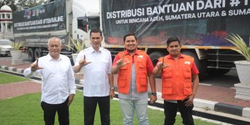 Lewat Gerakan “Bergerak Bersama”, JNE Kirim 500 Ton Logistik ke Wilayah Terdampak Aceh