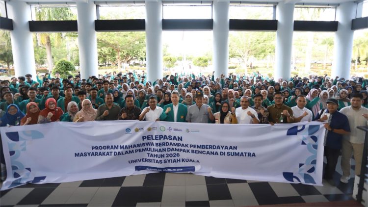 1.050 Mahasiswa USK Ikuti Program Mahasiswa Berdampak di Tujuh Daerah Bencana