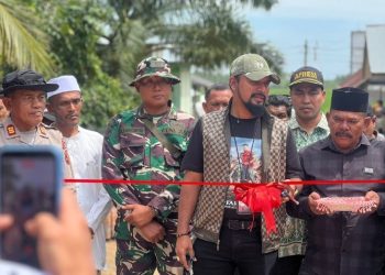 Jembatan Bailey Baroh Bugeng Aceh Timur Rampung, Akses Warga Nurussalam Kembali Pulih Pascabanjir