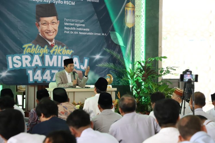 Peringati Isra’ Mi’raj, Menag Tegaskan Masjid sebagai Jalan Perubahan dan Pemberdayaan Umat