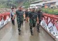 Bupati Bener Meriah Apresiasi TNI, Jembatan Bailey Jalur Nasional Rampung Dibangun