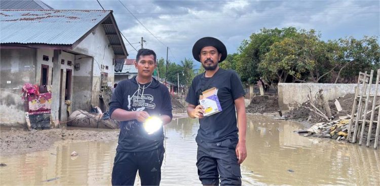 Saat Bantuan Menipis, Relawan Human Sight Tetap Dampingi Warga Pidie Jaya