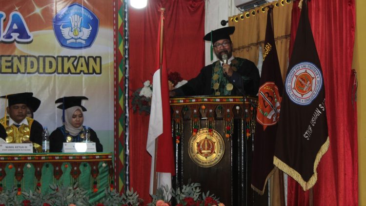 Orasi di Wisuda STKIP Kutacane, Prof Syamsul Rijal: Kampus Bukan Sekadar Tempat Cetak Ijazah