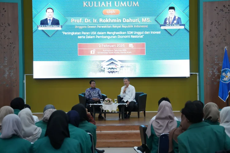 USK Perkuat SDM Unggul dan Inovasi Lewat Kuliah Umum Rokhmin Dahuri