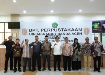 Perpustakaan UIN Ar-Raniry Banda Aceh Raih Akreditasi A dari Perpusnas RI
