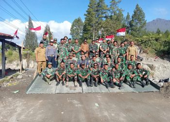 Jembatan Bailey di Bukit Resmi Dibuka, Akses Transportasi Pulih