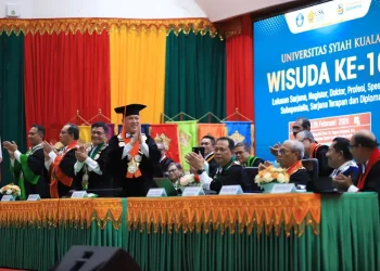 Rektor USK Sampaikan Pidato Terakhir di Wisuda ke-168, Ajak Lulusan Peduli Sosial dan Siap Hadapi Era AI