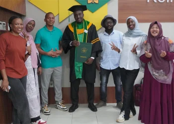Mahasiswa Gambia Selesaikan Studi Magister Hidrografi di USK