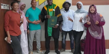 Mahasiswa Gambia Selesaikan Studi Magister Hidrografi di USK
